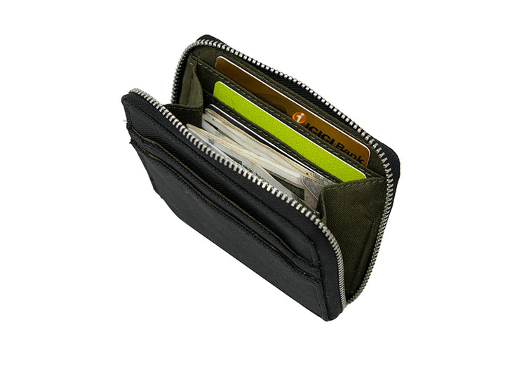 Stow Zipper Wallet 2.0 - Charcoal