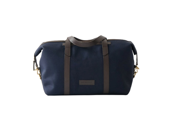 Nicobar Duffle - Oxford Blue & Tan