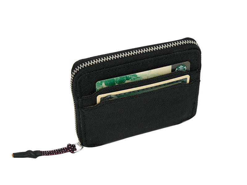 Stow Zipper Wallet 2.0 - Charcoal