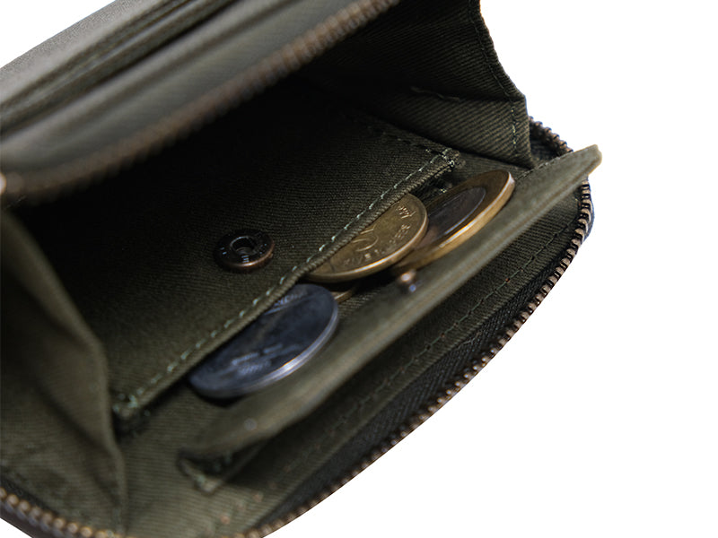 Stow Zipper Wallet 2.0 - Forest Green