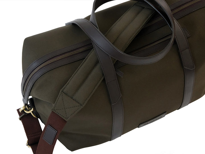 Nicobar Duffle - Forest Green & Tan