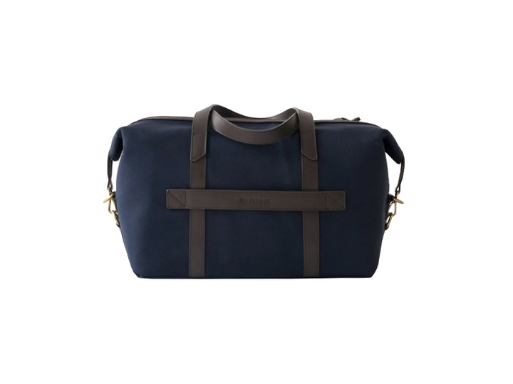 Nicobar Duffle - Oxford Blue & Tan