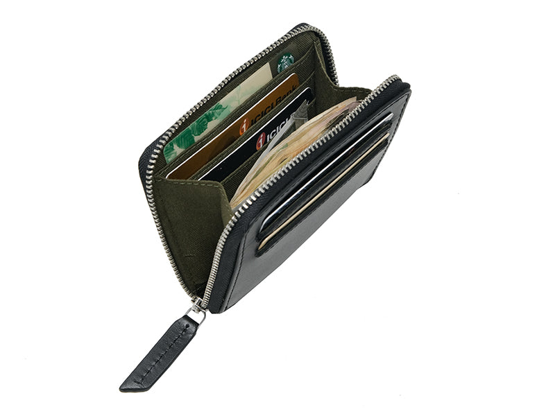 Stow Zipper Wallet 2.0 - Black