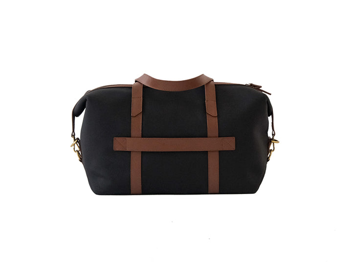 Nicobar Duffle - Charcoal & Tan