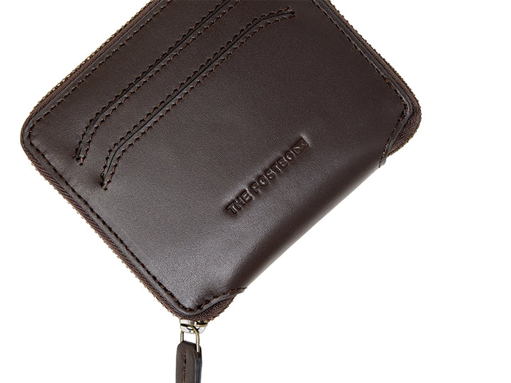 Stow Zipper Wallet 2.0 - Dark Tan