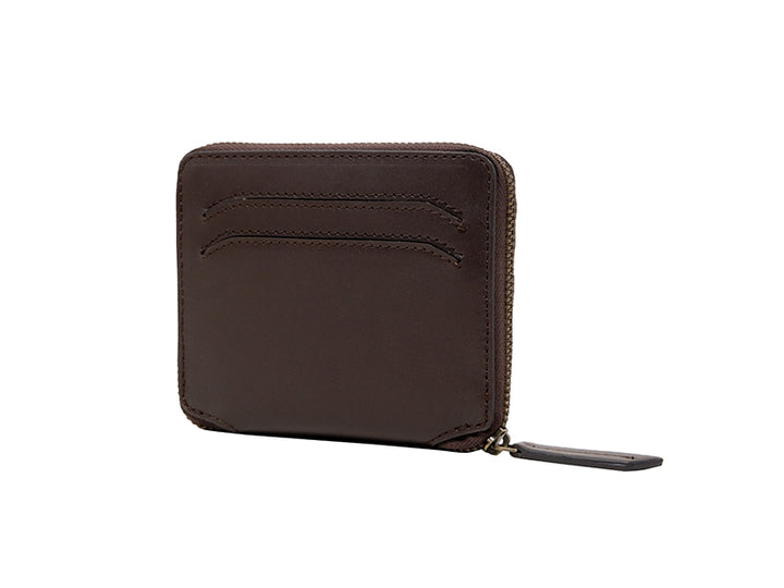 Stow Zipper Wallet 2.0 - Dark Tan