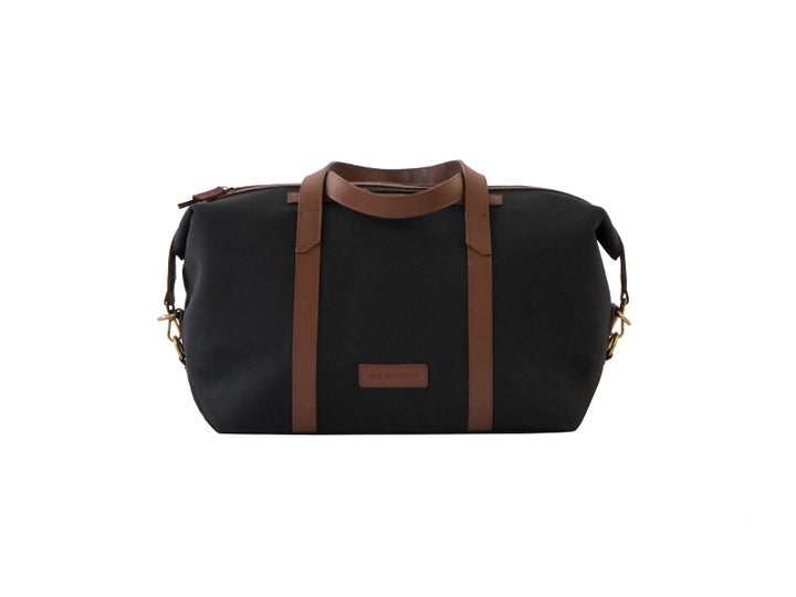 Nicobar Duffle - Charcoal & Tan