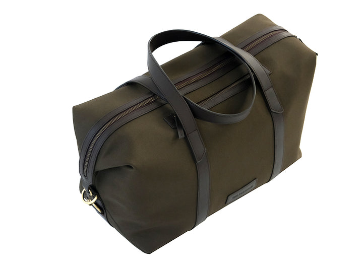 Nicobar Duffle - Forest Green & Tan