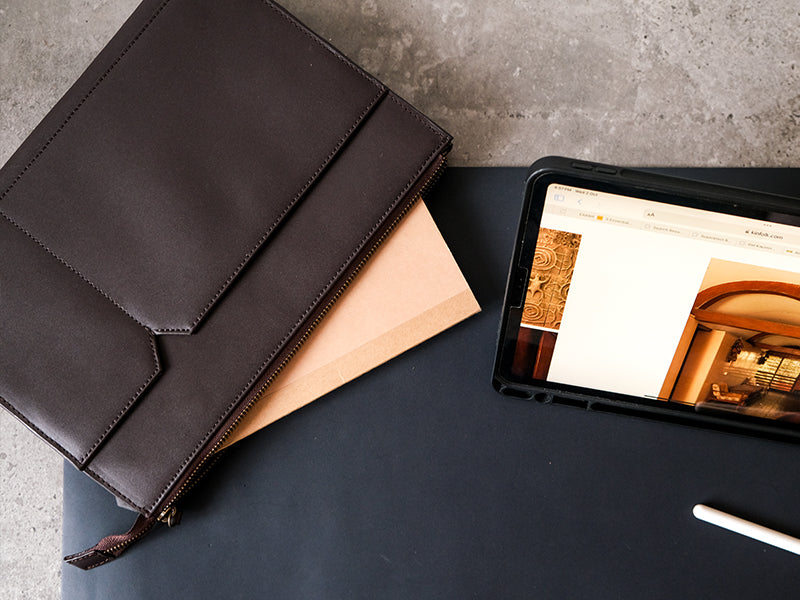 Ray iPad Folio 2.0 - Dark Tan