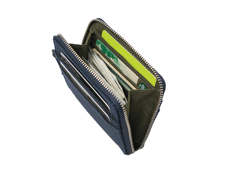 Stow Zipper Wallet 2.0 - Oxford Blue