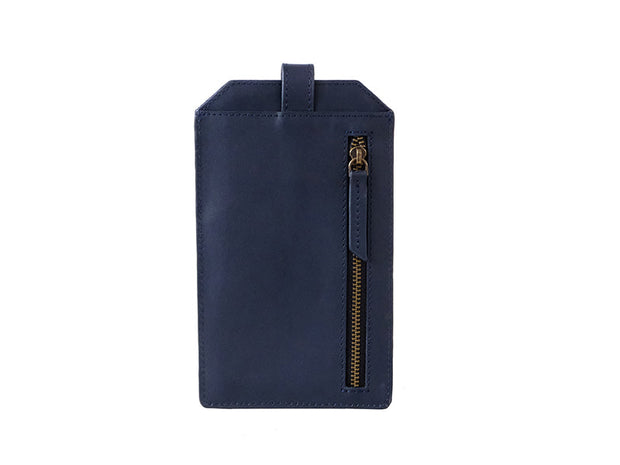 Casa Zipper wallet / Deep Sea Blue – The Postbox