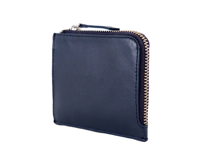 Casa Zipper wallet / Deep Sea Blue – The Postbox